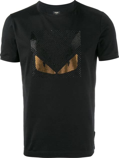 fendi crystal bug tee|Bag Bugs crystal.